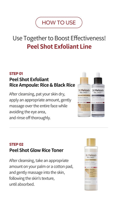 Glow Rice Ampoule Duo - Brightening & Exfoliating Serum (2 x 80ml)